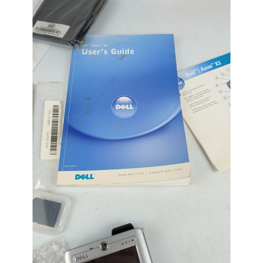 Dell Axim X3 Windows Mobile Pocket PC With Accessories